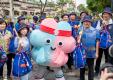 2025雙北世壯運吉祥物壯寶參加113年新北市客家義民爺文化祭挑擔奉飯活動
