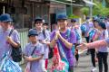 新北市客語家庭親子參與義民爺文化祭挑擔奉飯活動